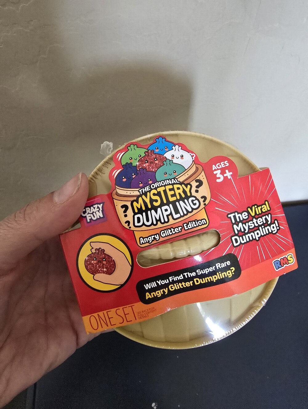 Crazy Fun RMS The Original Mystery Dumpling - Angry Glitter Dumpling